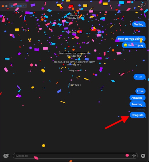 imessage for mac text